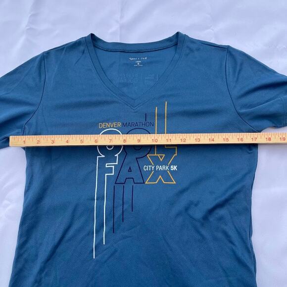 Colfax‎ Marathon Womens Running Shirt Size Small Colfax Denver City Park 5k - Picture 3 of 8